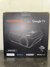 HAPPRUN Model 510G 4K UHD Projector Google TV Smart Projector Home Theater