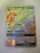 Alolan Ninetales GX - 150/145 - Pokemon Guardians Rising Secret Rare Card NM
