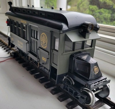 Delton DOOZIE MACK Rail Bus #60 D & RGW, G Guage Train.    WORKS