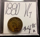 1880 Indian Head Cent VG! ENN Coins