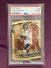 2025 Panini Prizm Caleb Williams Gold Vinyl #124 2/5 Chicago Bears PSA 9