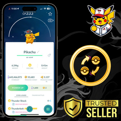 Pokémon Go | Shiny Pikachu Team Valor Cap | Unregistered/Registered Trade |
