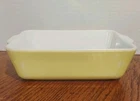 Vintage Pyrex 503-B Yellow Refrigerator Casserole Baking Dish Lid 503-C