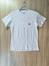 T-shirt imprimé Carhartt WIP Vacances homme XS blanc coton bio design shirt