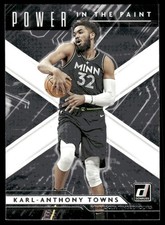 2021-22 Donruss #5 Karl-Anthony Towns Power in the Paint NBA Basketball