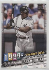 2020 Topps Decades Best Award Winners Frank Thomas #DB-70 HOF 0g7
