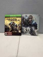 Gears Of War 4 Ultimate Edition Steelbook + Slipcover (Xbox One, X1)(No Game)
