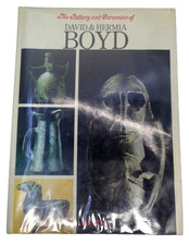 VINTAGE THE POTTERY AND CERAMICS OF DAVID & HERMIA BOYD JOHN 1977 HARDCOVER BOOK