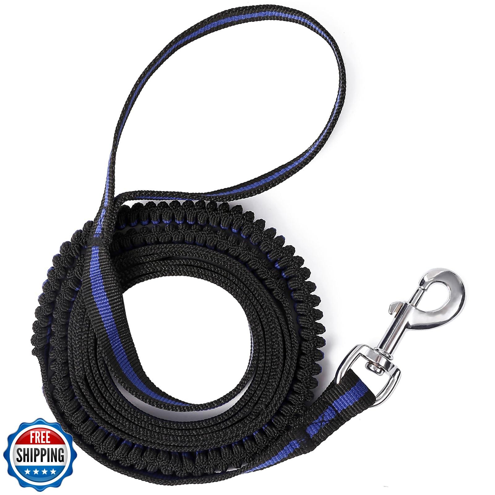 Mi Metty Nylon Dog Training Leash,Traction Rope,8ft Long,2Pcs Shock-Absorbing