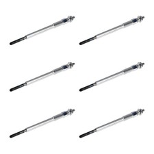 6 Glühkerzen Metall-Glühkerze 11 V NGK D-Power für u.a. CITROËN C3