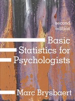 Basic Statistics For Psychologists | Marc Brysbaert | Englisch | Taschenbuch