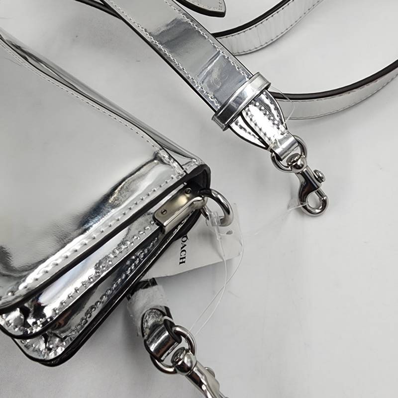 J*s様 クロエ・ジバンシィ・ミキモト・ニナリッチ・コーチ他　アクセサリーまとめ Coach Mirror Met Tabby 20 Shoulder Bag Women's O/S Silver Magnetic