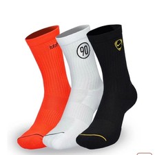 Nike Socks Unisex L Multicolor New Dri-Fit Crew Soccer 3-Pack 06 Graphic