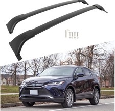2021-2023 Toyota Venza Findauto Black Roof Rail Rack Cross Bars Luggage Carrier