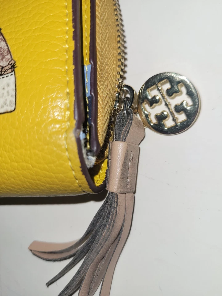 Auténtica Cartera Colección Año Nuevo TORY BURCH VACA OX Foto 3 de 4