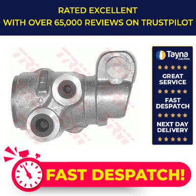 Brake Pressure Regulator fits CITROEN RELAY 2.8D LHD Only 00 to 06 8140.43S TRW