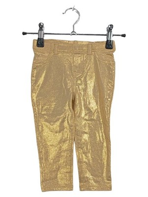 Garanimals Leggings Gold Glitzer Metallic Mädchen Gr. 86 18 Monate