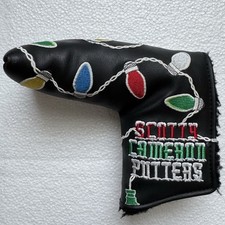 Scotty Cameron Titleist 2021 Holiday Bulbs Christmas Blade Headcover (Black)