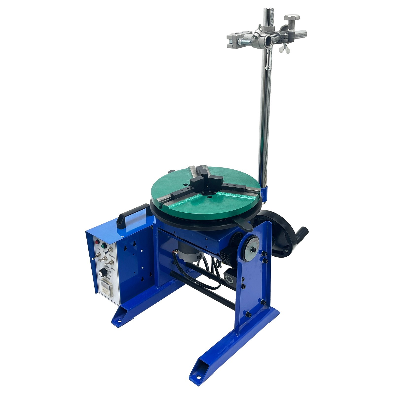 110V 30KG Welding Rotary Turntable Timer Rotary Welding Positioner 0-90 degrees