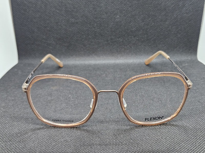 Flexon W3021 3021 640 Brown 50-21-140 Titanium Eyeglasses Frames 