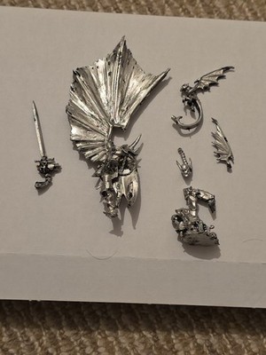 Warhammer Fantasy - Vampire Counts - Winged Vampire Lord - Metall - OOP