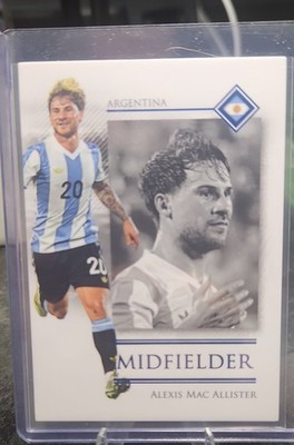 2025 Futera Unique World Football - Midfielder Alexis Mac Allister #45 /15 