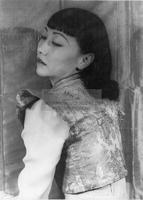 ANNA MAY WONG PORTRAIT CARL VAN VECHTEN 1920 PUBLICITY 5X7 PHOTO