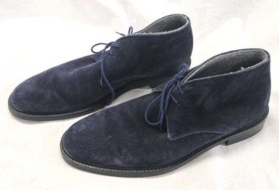 *To Boot New York Men's 12 Oliver Chukka Boot Crepe Soles Navy Blue Suede 