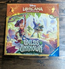 Disney Lorcana TCG WILDS UNKNOWN Illumineer's Trove Box - New Factory Sealed