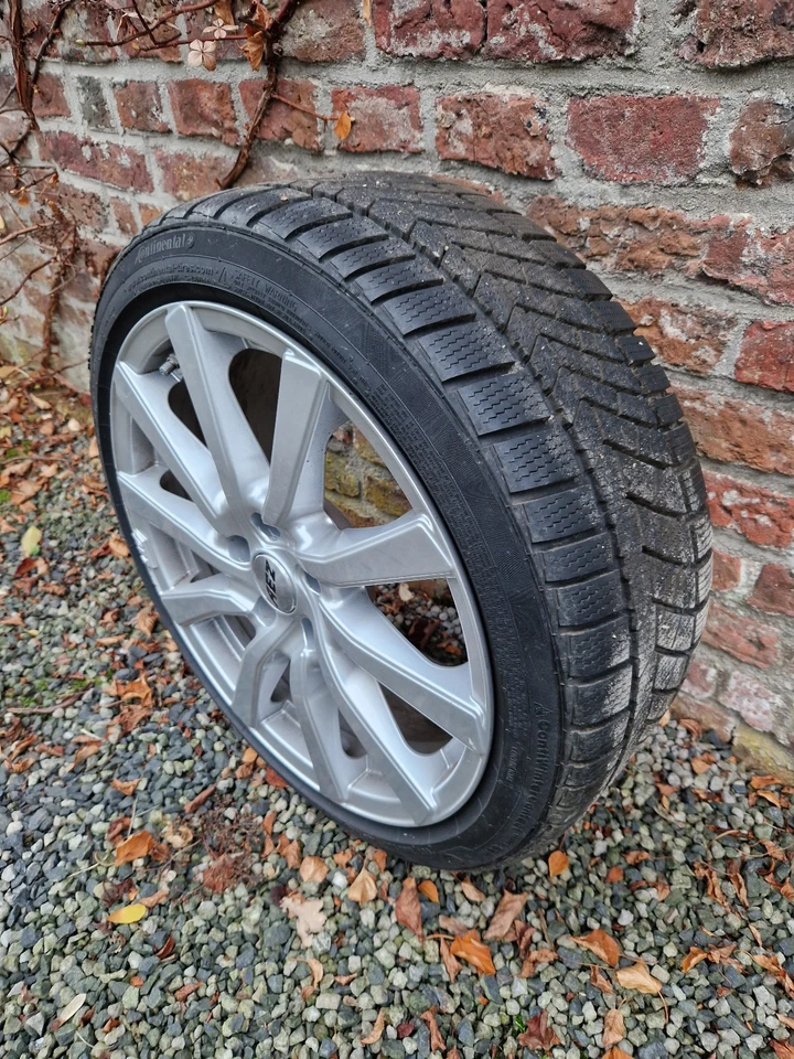 4 alufelgen 18 zoll mit COnti Winterreifen für Mini Clubman u. a. - Bild 2 von 4