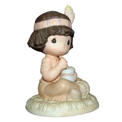 Precious Moments Figurine: PM912 Lord Keep Me in Teepee Top Shape (4.5'')