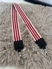 NEU Gianni Chiarini Strap Schultergurt Sommer Streifen rot /weiß