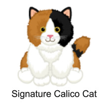 Webkinz Signature Calico Cat Code Only - Original Virtual Pet Kinz Game