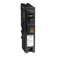 Square D Homeline HOM115PDFC Plug-On Neutral Dual Function Breaker 15 amp