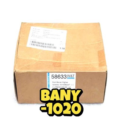 1pcs New W&T Com Server high-speed isolator 58633 10/100BaseT in stock