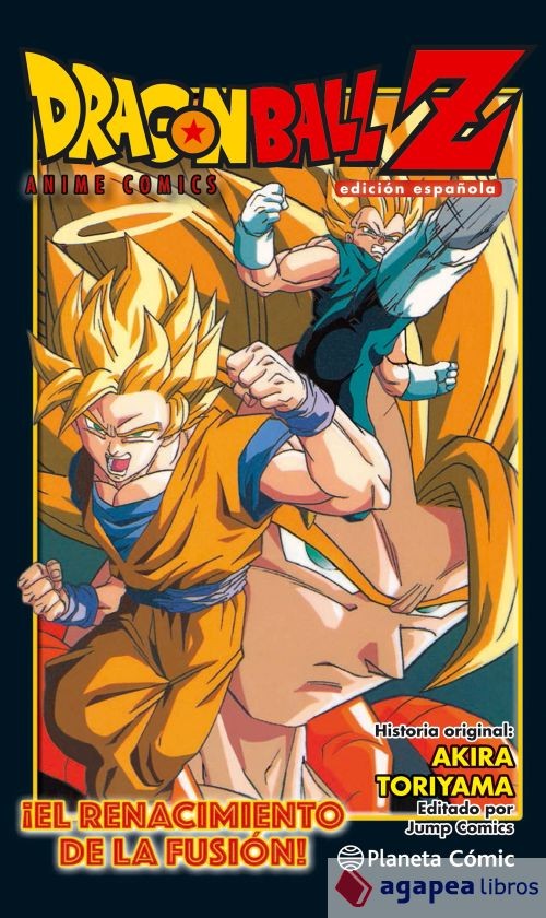 Dragon Ball Z Anime Comic ¡El renacer de la fusión! Gok y Vegeta!