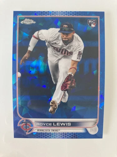 2022 Topps Chrome Update Sapphire Edition Royce Lewis #US105 Rookie RC