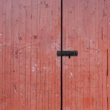 Durable Black Sliding Lock Bolt with Rust Resistant Material for Home Use