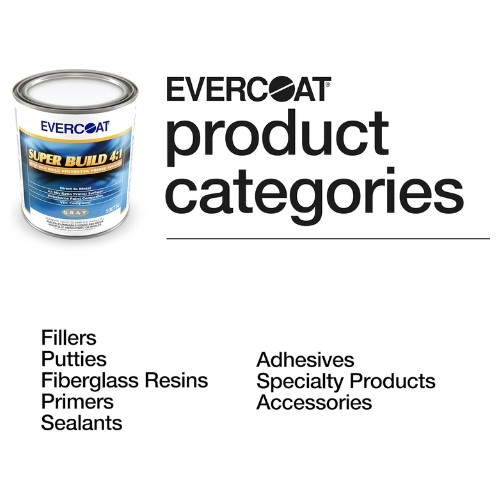 EVERCOAT 100730 Super Build Polyester Primer Surfacer, 4:1 Mixing