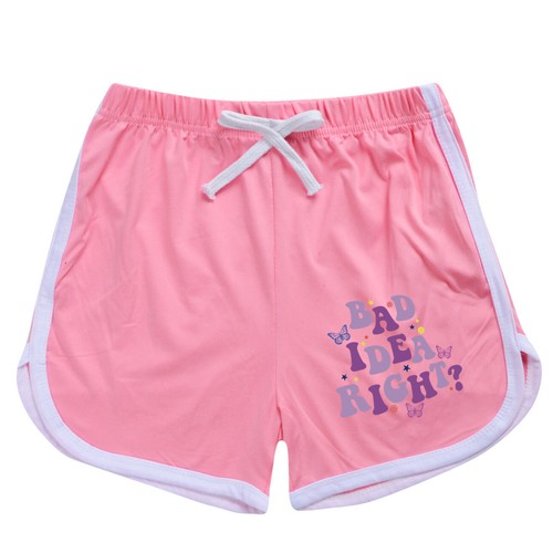 Olivia Rodrigo Girls Kids Short Outfits Costume T-Shirt Top + Pants Tracksuits - Picture 11 of 20