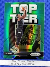 2023 #15 Jewell Loyd WNBA Panini Prizm Basketball Top Tier Green Prizm Storm