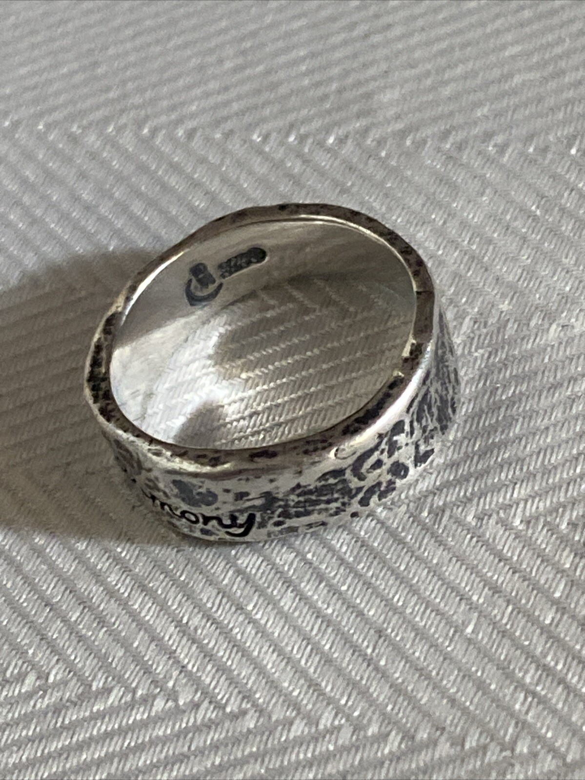 Carolyn Pollack Beautiful Solid Hammered Sterling… - image 6