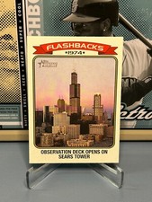 2023 Topps Heritage News Flashbacks #NF-1 Sears Tower