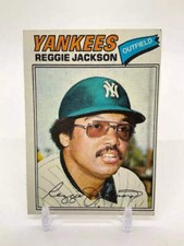Reggie Jackson 1977 Topps #10 New York Yankees VG-EX