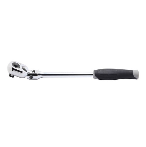 Koken 1/2″ Flex Head 330mm 24 Gear Quick Release Reversible Ratchet Cushion Grip - Picture 2 of 2