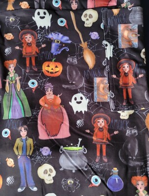 Hocus Pocus Leggings With Side Pockets Size TC 16-22 
