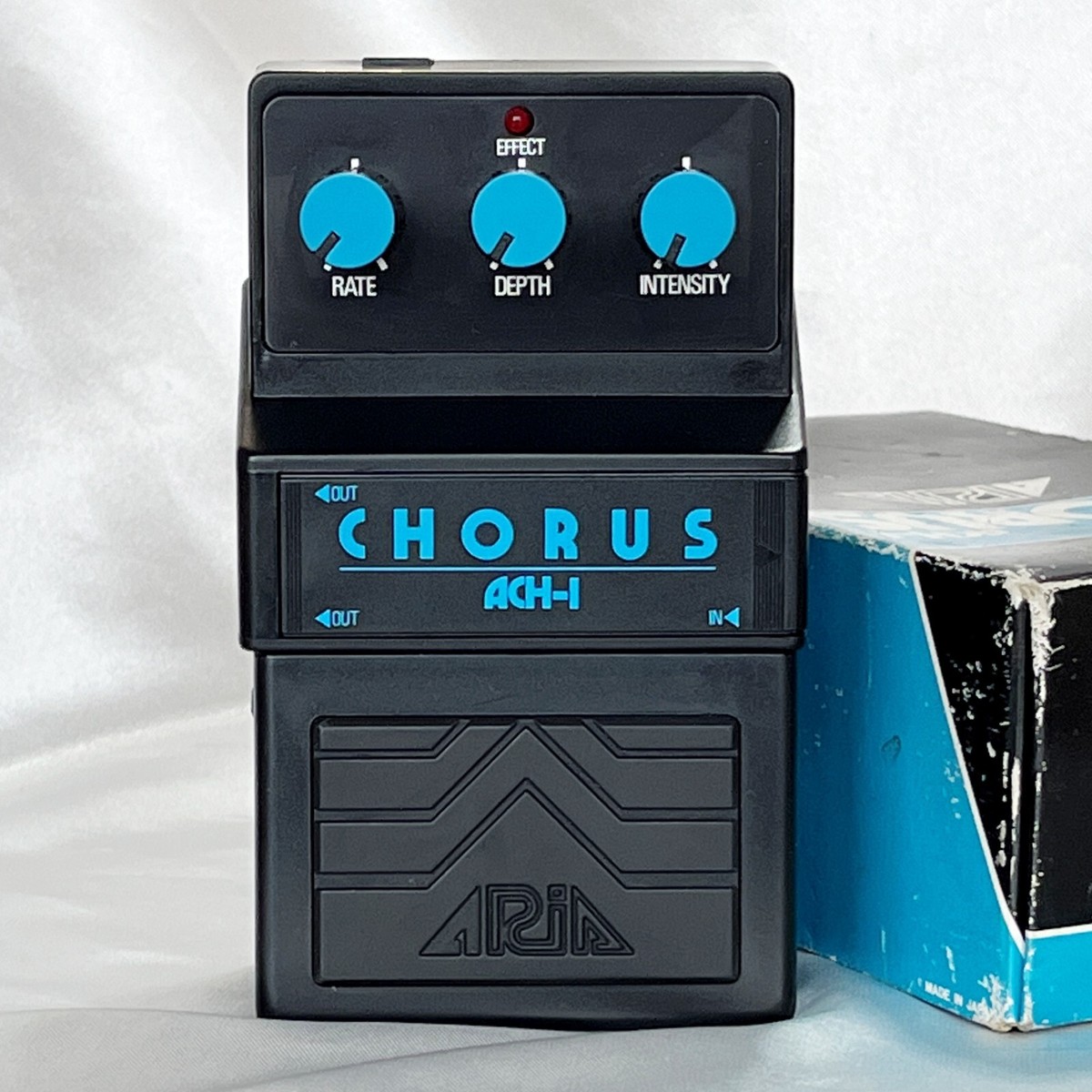 カンパCレコ期　CHORUS  PEDAL  1set  中古 ARIA ACH-1 Stereo Chorus w/Box 1990's Vintage Guitar Pedal