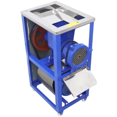 220V Electric Bone Crusher Commercial Feed Processer 400-500kg/h Meat Grinder