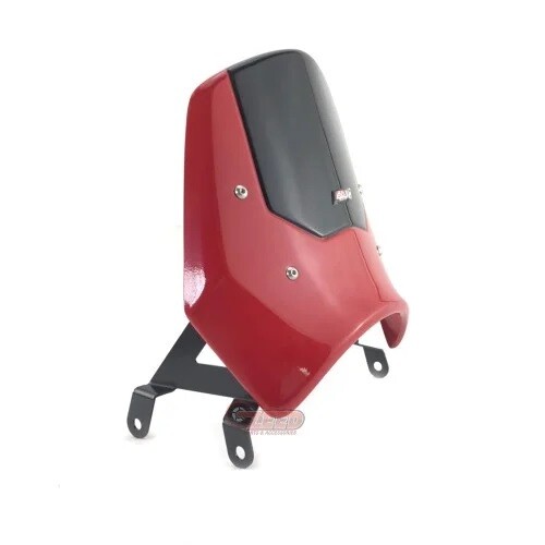 Stylish Windshield Windscreen for Honda CT125 Hunter Cub Trail 125 Red