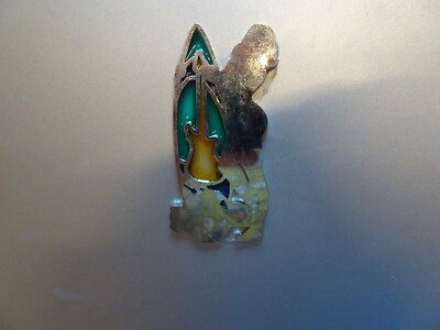 Hard Rock Cafe pin Surf Girl Stained Glass 4 of 4 Guitar Online